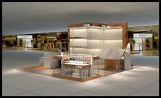 F1811展示柜高清图片展示——广州市花都区文广展示用品厂精选日用品陈列方案